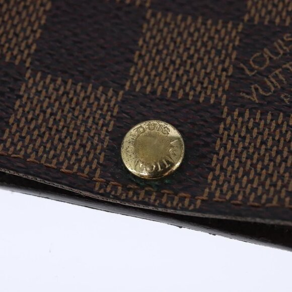 LOUIS VUITTON Damier Ebene Porte Cartes ID Bandouliere Case - Picture 7 of 14